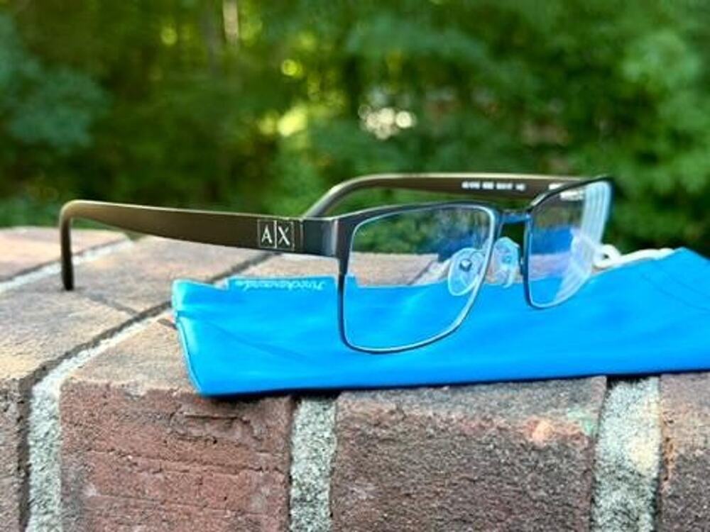 Armani Exchange AX 1019 6010 Eyeglass Frames Mens 54 17 140 AX1019
